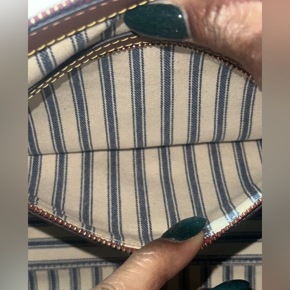 Dooney Bourke WAYFARER Nylon Satchel Kelly Green - Picture 11 of 11